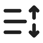 Text Line Spacing SVG Icon